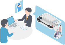 送迎システムのご案内、送迎の人材紹介